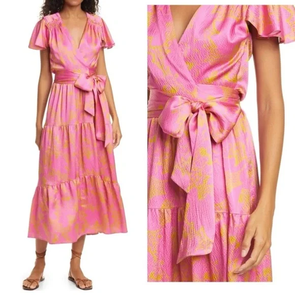 Tanya Taylor Liza Silk Dress - Picture 2 of 8